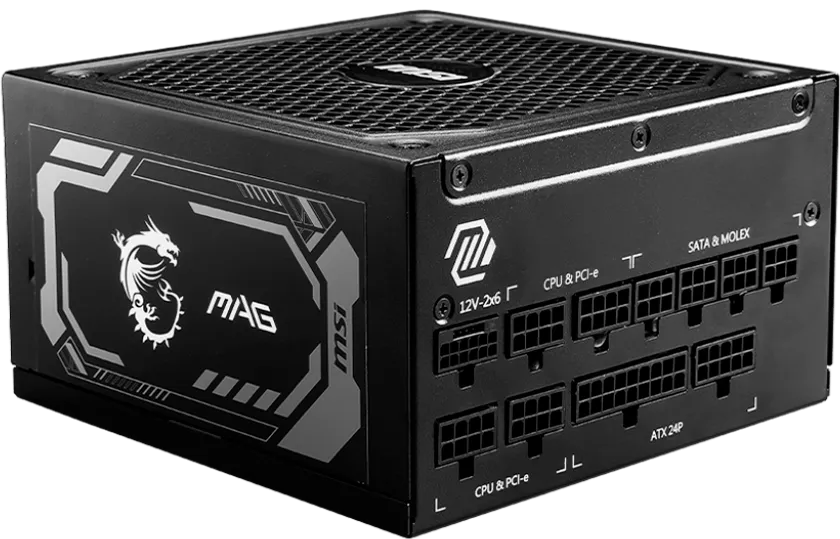 Блок питания MSI 1250W MAG A1250GL (306-7ZP9A11-CE0) 16 Pin (PCIe 5.0 Connector Cable Details)