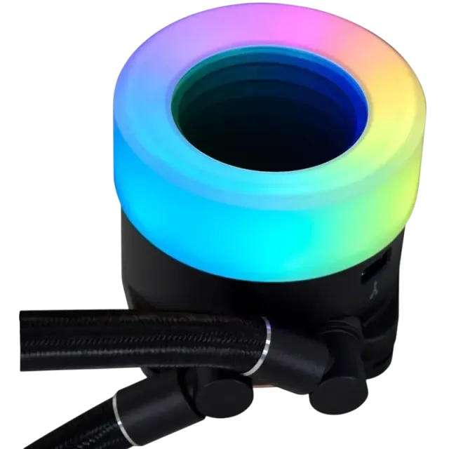 Система водяного охлаждения Lian Li GA II Trinity 360 Black ARGB (GA2T36B) (G89.GA2T36B.R0) PWM купить! 