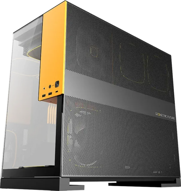 Компьютерный корпус Geometric Future Model 5 Black Yellow (1AM5WKBY00100) (GF_M5-YB) купить! 