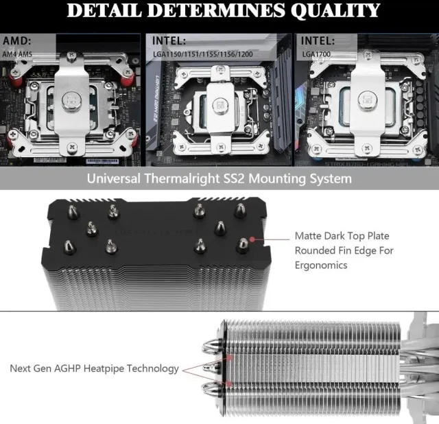 Кулер для процессора Thermalright Assassin King 120 MINI V2 (TRAK120MV2) купить! 