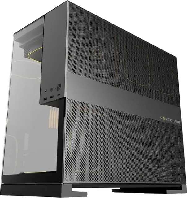 Компьютерный корпус Geometric Future Model 5 Black Gray (1AM5WKBK00100) (GF_M5-GB) купить! 