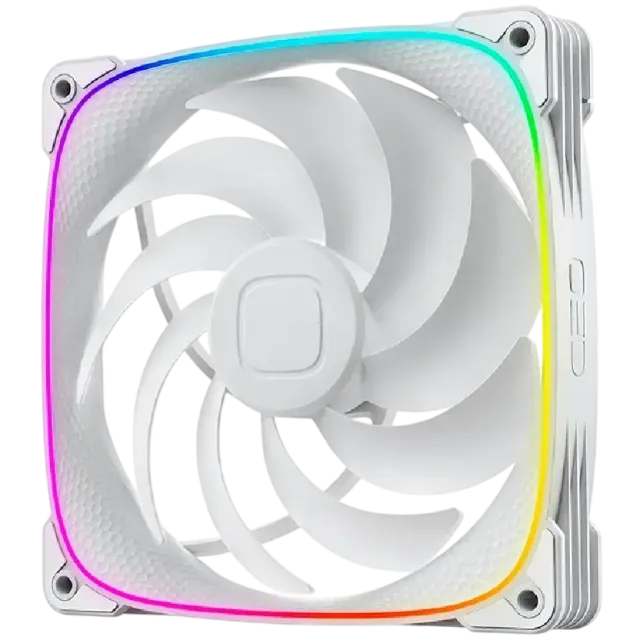 Вентилятор для корпуса Geometric Future Squama 2503W-14 Single Pack ARGB White (1F2503W114000) купить! 