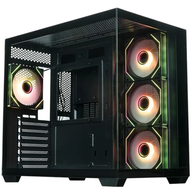 Компьютерный корпус XASTRA QW500 4ARGB-C10-UC Black (QW500-4FM12A-C10-UC) купить! 