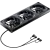 Комплект вентиляторов для корпуса JONSBO ARGB LED Black (ZA-360B) купить! 