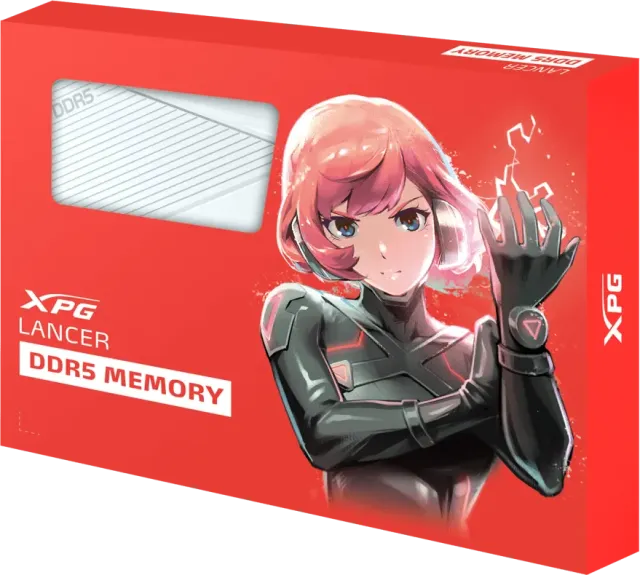 Оперативная память DDR5 32 ГБ 6400 МГц ADATA XPG LANCER White (AX5U6400C3216G-DCLAWH) модулей 2 купить! 