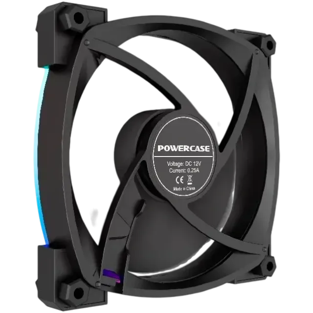 Вентилятор для корпуса Powercase (M55-12 ARGB) Black купить! 