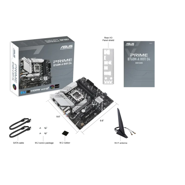 Материнская плата ASUS PRIME B760M-A WIFI D4 купить! 