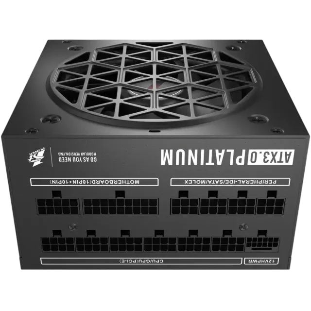 Блок питания 1300W 1STPLAYER NGDP Platinum Black HA-1300BA3-BK 16 Pin (PCIe 5.0 Connector Cable Details) купить! 