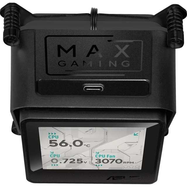 Система жидкостного охлаждения для процессора Asus MAX GAMING LC 360 ARGB LCD Black (90RC01G1-B0EAY0) купить! 
