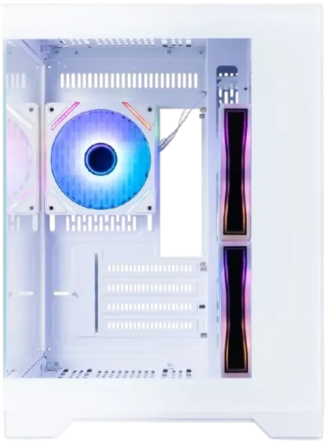 Компьютерный корпус 1STPLAYER MEGAVIEW MV6-TP ARGB White (MV6-TP-WH-2FC7R-W-1FC7-W) купить! 