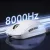 Мышь беспроводная mchose A7 PRO, радиоканал/bluetooth, 8KHz, розовая