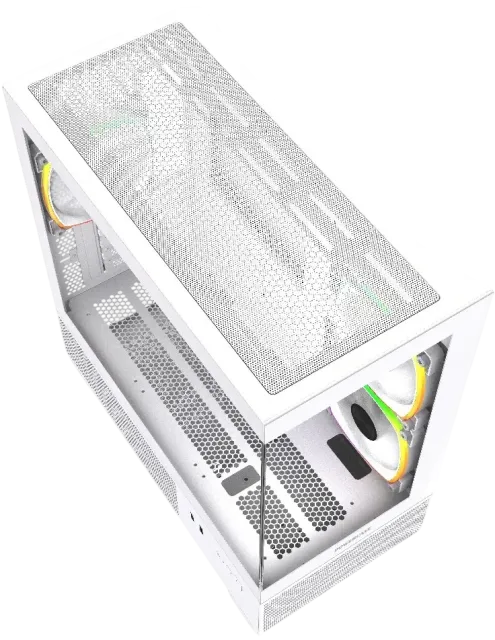 Компьютерный корпус Powercase Vision Micro M3W TG ARGB White (CVMMW-A3) купить! 