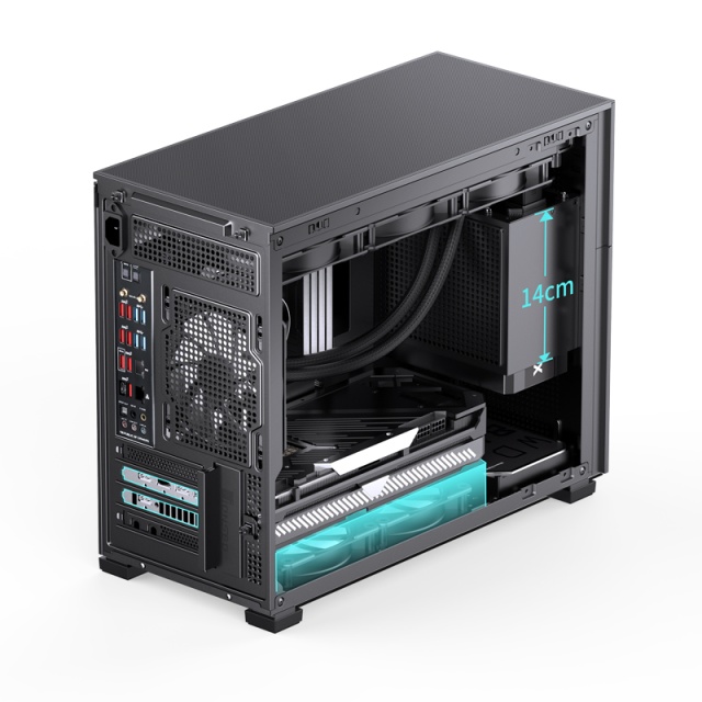 Компьютерный корпус Jonsbo D31 STD TG Black купить! 