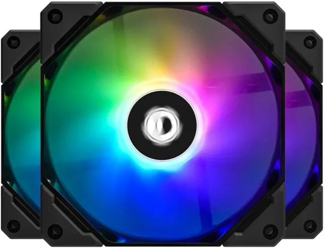 Вентилятор для корпуса ID-Cooling TF-12025-ARGB-TRIO-SNOW PWM купить! 