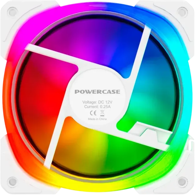 Вентилятор для корпуса Powercase (CM21-14W ARGB) White купить! 