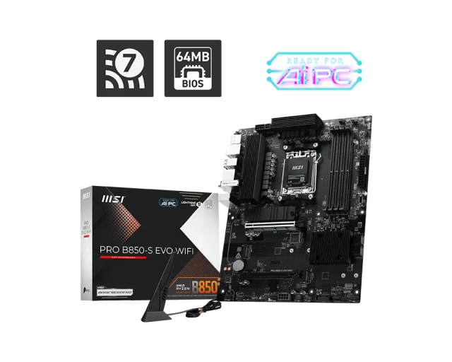 Материнская плата MSI PRO B850-S EVO WIFI rev купить! 