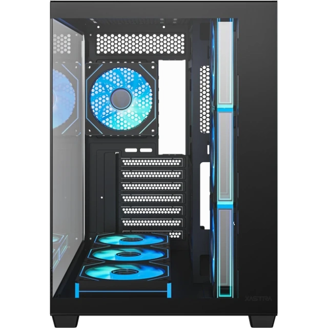 Компьютерный корпус XASTRA QW500 7ARGB-C10-UC Black (QW500-7FM12A-C10-UC) купить! 
