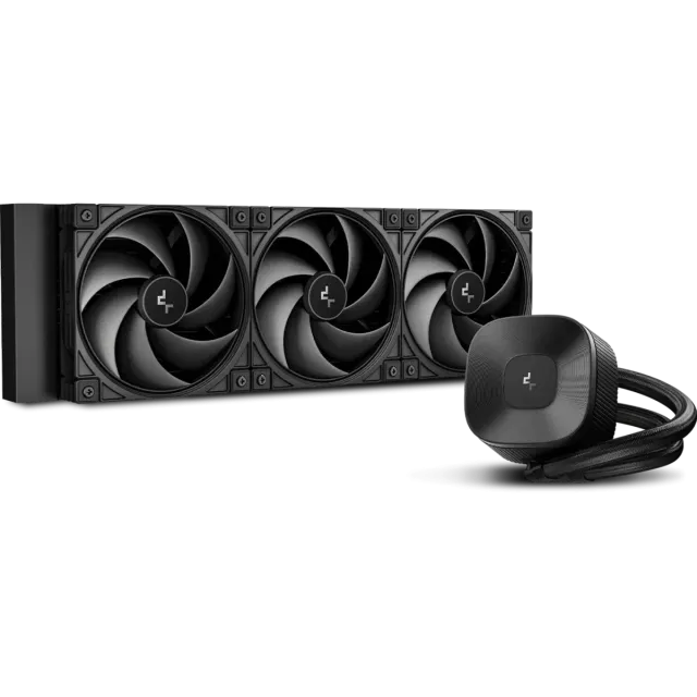 Система жидкостного охлаждения для процессора Deepcool LE360 V2 ZERO DARK купить! 