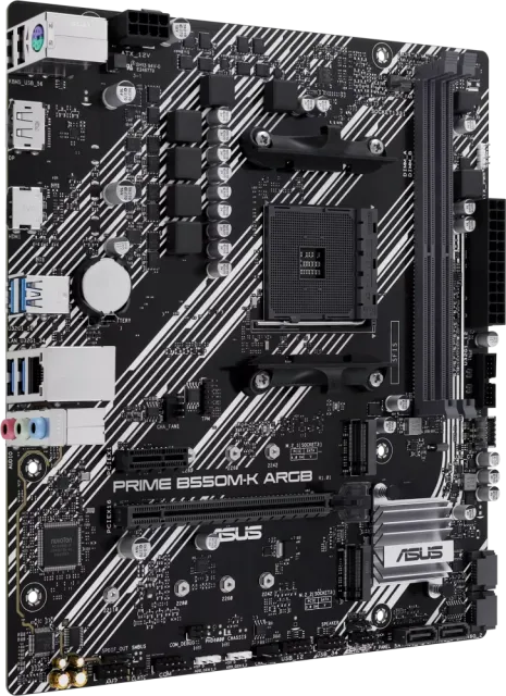 Материнская плата ASUS PRIME B550M-K ARGB (90MB1GC0-M0EAY0) купить! 