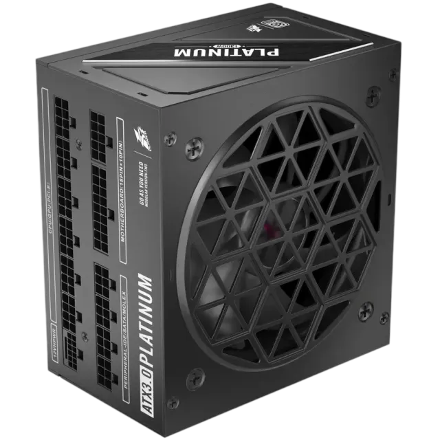 Блок питания 1300W 1STPLAYER NGDP Platinum Black HA-1300BA3-BK 16 Pin (PCIe 5.0 Connector Cable Details) купить! 