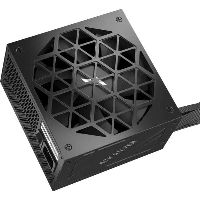 Блок питания 1STPLAYER 750W ACK SILVER Black (HA-750BA7-BK) 16 Pin (PCIe 5.0 Connector Cable Details) купить! 