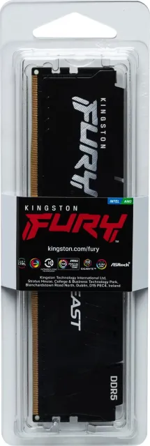 Оперативная память 8 Gb 5600 MHz Kingston FURY Beast Black (KF556C36BBE-8) купить! 