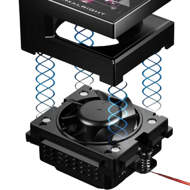 Система жидкостного охлаждения для процессора Thermalright Stream Vision 360 Black (TRSV360B) купить! 