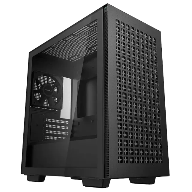 Офисный компьютер 990518 (Core i7-13700 2,1 ГГц/Intel B760/32 ГБ DDR5 6  ГГц/1024 ГБ SSD/Wi-Fi/650W/1STPLAYER Go2 ARGB Black) - купить! 