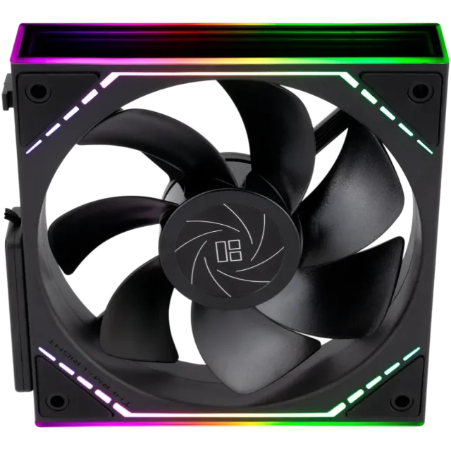 Вентилятор для корпуса Thermalright TL-M12QR Reverse ARGB Black (TRTLM12QR) купить! 
