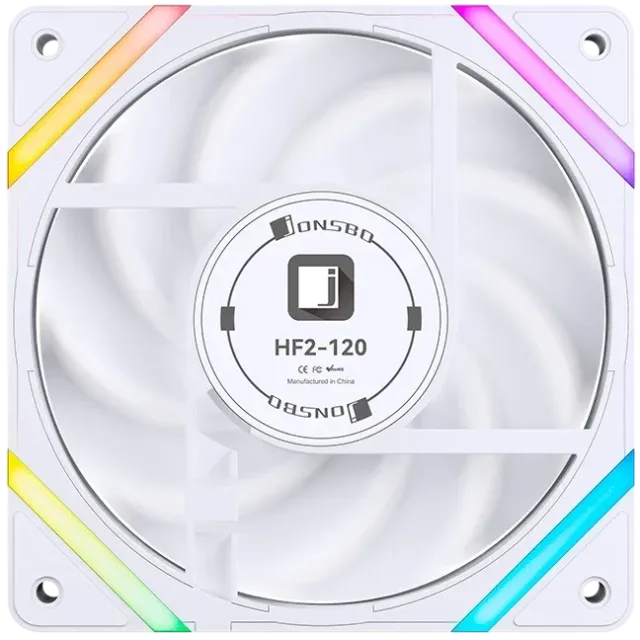 Вентилятор для корпуса JONSBO HF2-120W ARGB LED White купить! 