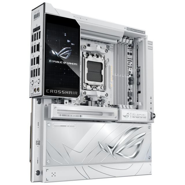 Материнская плата Asus ROG CROSSHAIR X870E GLACIAL WIFI rev купить! 
