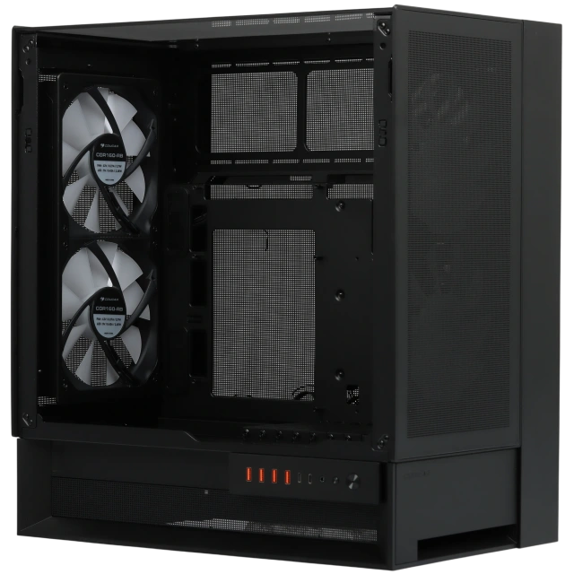 Корпус Cougar OmnyX Black Midtower (OmnyX Black) черный купить! 