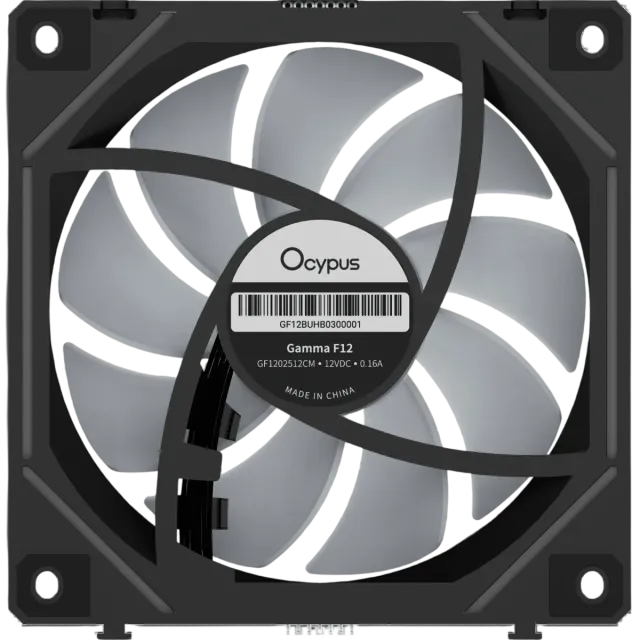 Комплект вентиляторов для корпуса Ocypus Gamma F12 UNI BK ARGB Black (Gamma-F12-BK3AM00U-GL) купить! 