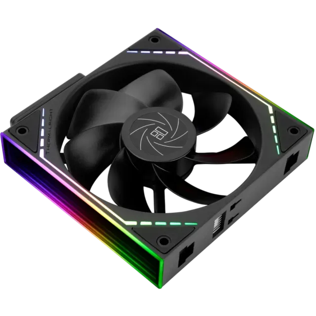 Вентилятор для корпуса Thermalright TL-M12QR Reverse ARGB Black (TRTLM12QR) купить! 