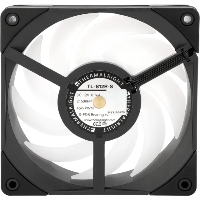 Вентилятор для корпуса Thermalright TL-B12R-S Reverse ARGB Black (TRTLB12RS) купить! 