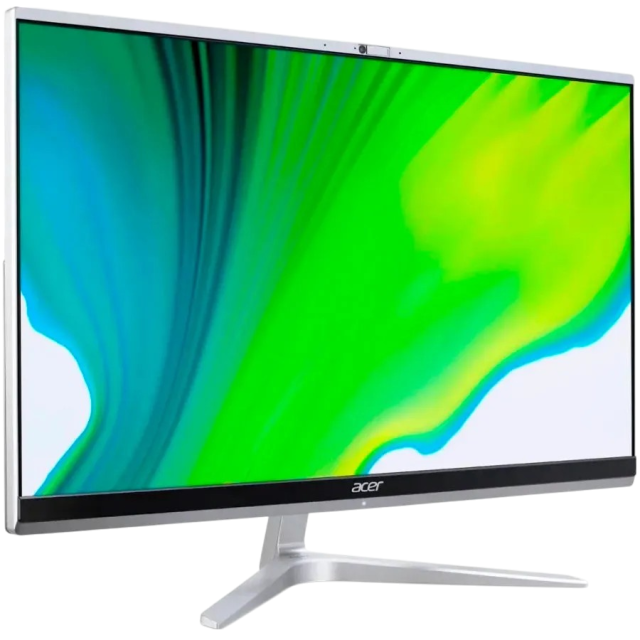 Моноблок 23.8" Acer Aspire C24-1650 (Intel Core i5-1135G7 2.4Ghz/23.8"/1920x1080/8Gb/256Gb SSD/Intel Iris Xe Graphics/Endless OS) DQ.BFSER.003, Серебристый