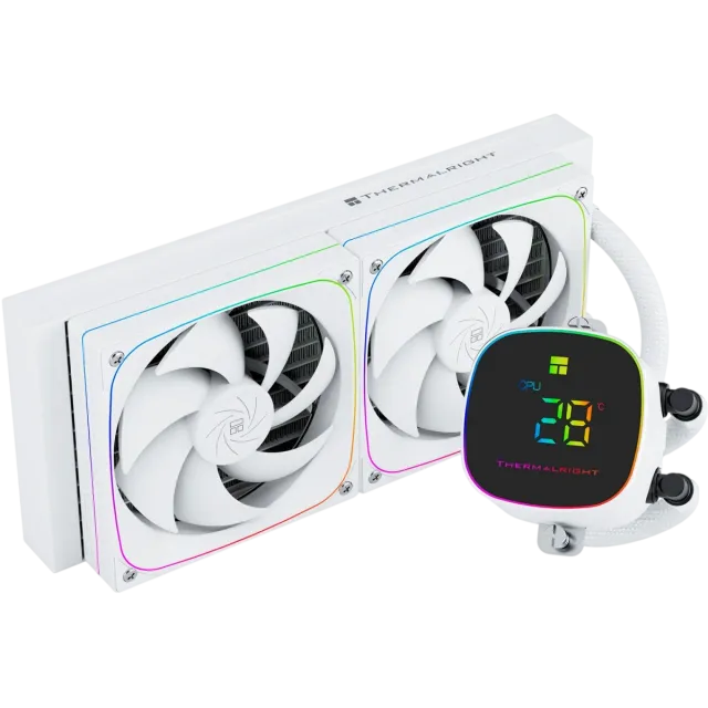 Система жидкостного охлаждения для процессора Thermalright Frozen Horizon 240 Digital ARGB White (TRFH240DAW) купить! 