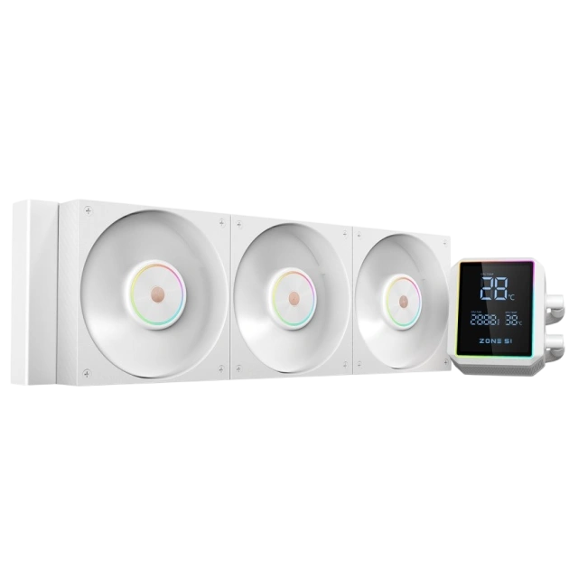 Система жидкостного охлаждения для процессора Zone 51 Stream Liquid 360DS ARGB White (Z51STRL3AWH) купить! 
