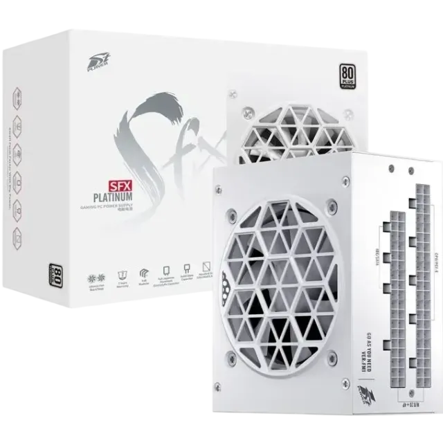 Блок питания 1STPLAYER 750W SFX Platinum White (PS-750SFX-WH) купить! 