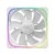 Вентилятор для корпуса Geometric Future Squama 2503RW 5V ARGB Reverse White (1F2503R112011) (GF_SQM-2503RW-S) купить! 