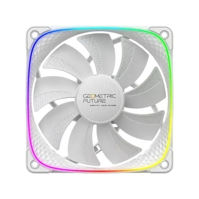 Вентилятор для корпуса Geometric Future Squama 2503RW 5V ARGB Reverse White (1F2503R112011) (GF_SQM-2503RW-S) купить! 