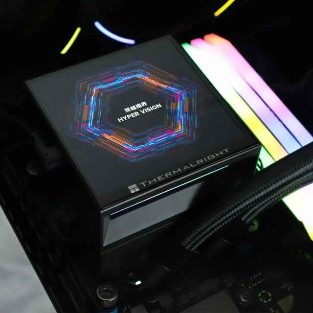 Система водяного охлаждения Thermalright Hyper Vision 360 ARGB Black (TRHV360AB) купить! 