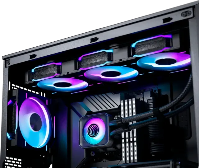 Система водяного охлаждения PHANTEKS Glacier One 360D30 X2 ARGB Black (PH-GO360D30_DBK02) купить! 