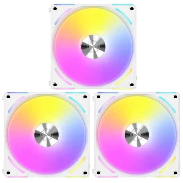 Комплект вентиляторов для корпуса Lian Li UNI FAN AL120 V2 ARGB White (G99.12ALV23W.R0) купить! 