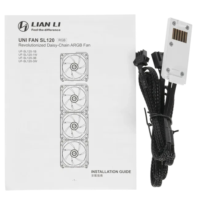 Вентилятор для корпуса Lian Li UNI FAN SL120 ARGB White (G99.12UF1W.R0) купить! 