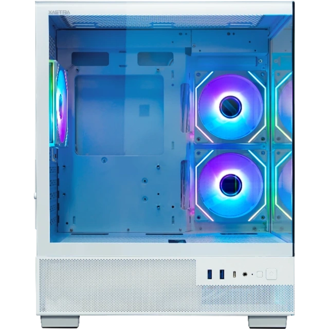 Компьютерный корпус XASTRA Q400M 3ARGB-C6-UC ARGB White (Q400M-3FM12A-C6-UC-WH) купить! 