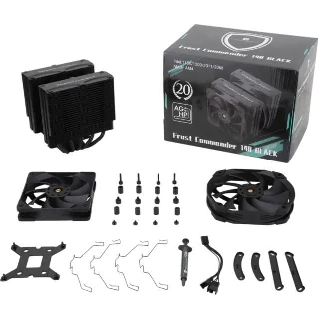 Кулер для процессора Thermalright Frost Commander 140 Black (TRFC140B) купить! 