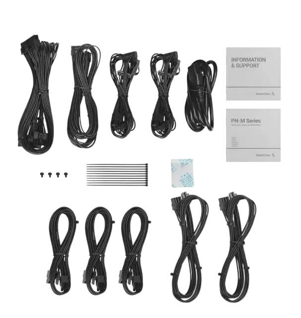 Блок питания Deepcool 650W PN650M (R-PN650M-FC0B-EU) 16 Pin (PCIe 5.0 Connector Cable Details) купить! 