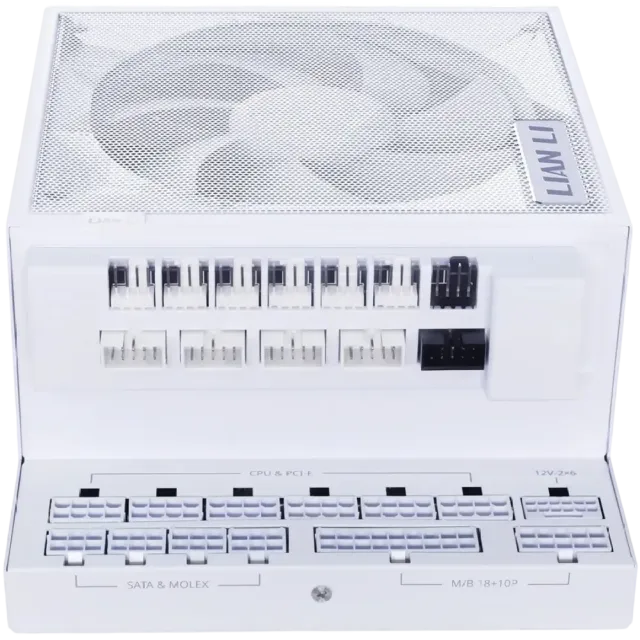 Блок питания Lian Li 1000W EG1000G White (G9P.EG1000G.WH00.RU) 16 Pin (PCIe 5.0 Connector Cable Details) купить! 