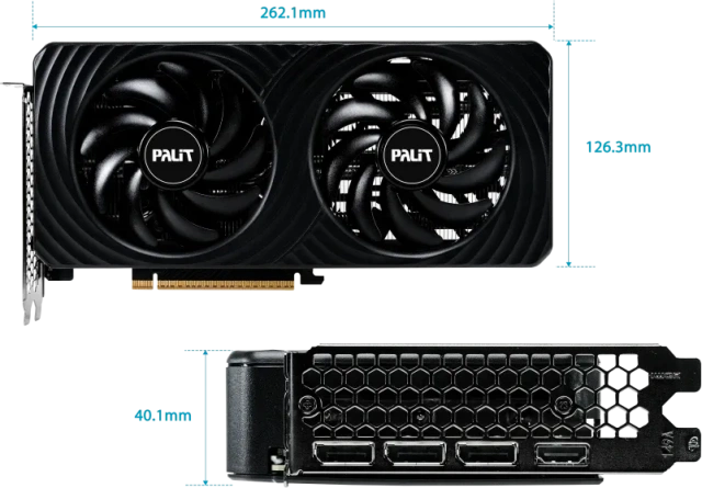Видеокарта Palit GeForce RTX 5060 Dual OC (NE75060S19P1-GB2063D), Retail купить! 